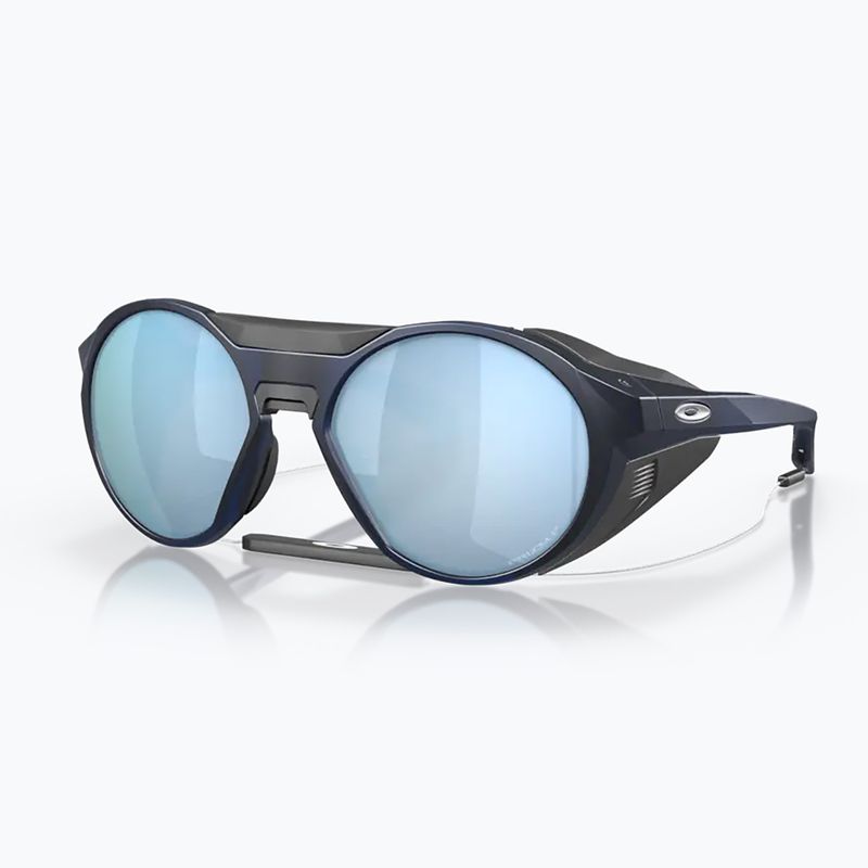 Oakley Clifden matte trans blue/prizm deep water polarized sunglasses 6