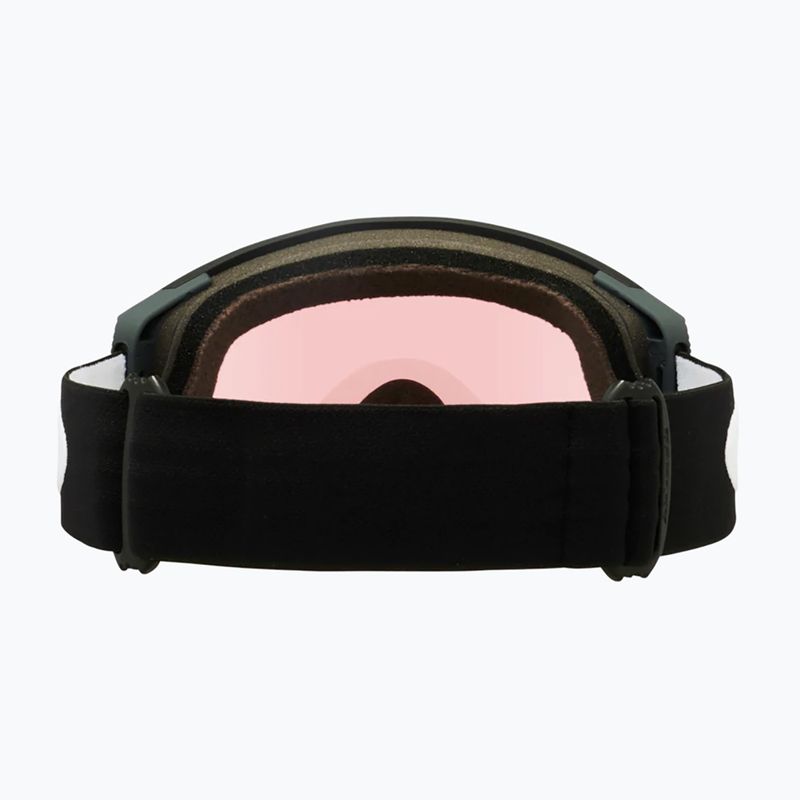 Oakley Flight Tracker matte black/prizm snow hi pink ski goggles 7