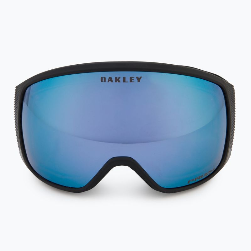 Oakley Flight Tracker M factory pilot black/prizm snow sapphire iridium ski goggles 2