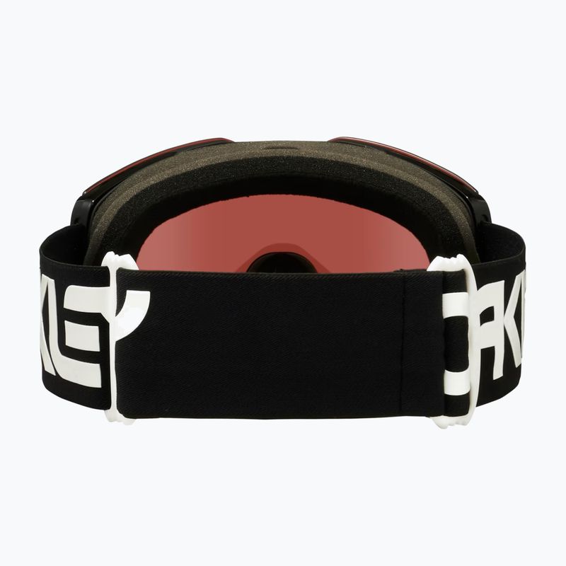 Oakley Fall Line L factory pilot black/prizm snow sapphire iridium ski goggles 3