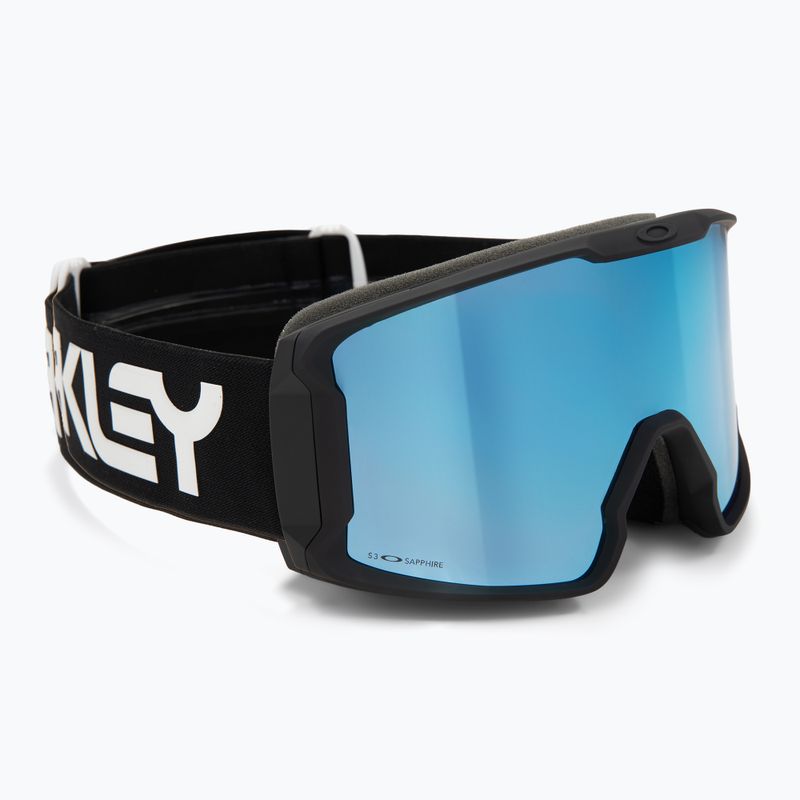 Oakley Line Miner L factory pilot black/prizm snow sapphire iridium ski goggles