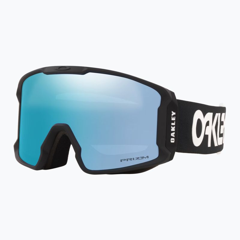 Oakley Line Miner L factory pilot black/prizm snow sapphire iridium ski goggles