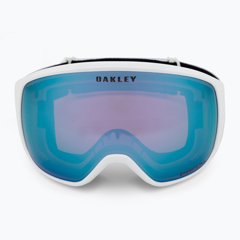 Oakley Flight Tracker ski goggles matte white/prizm snow sapphire iridium 2