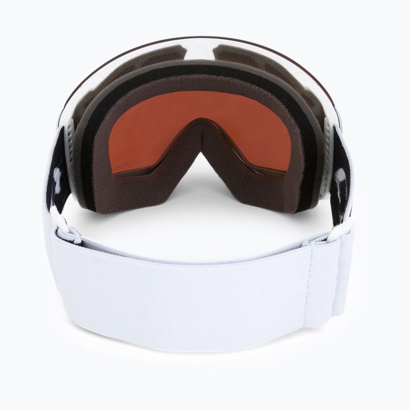 Oakley Flight Deck matte white/prizm snow sapphire iridium ski goggles OO7050-91 3