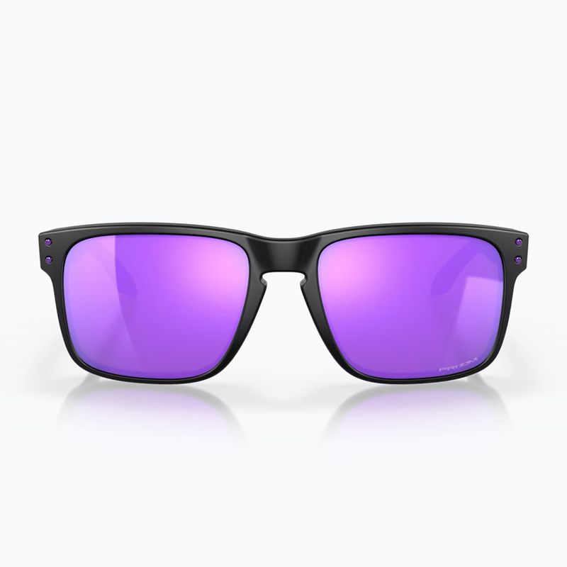 Oakley Holbrook matte black/prizm violet sunglasses 2