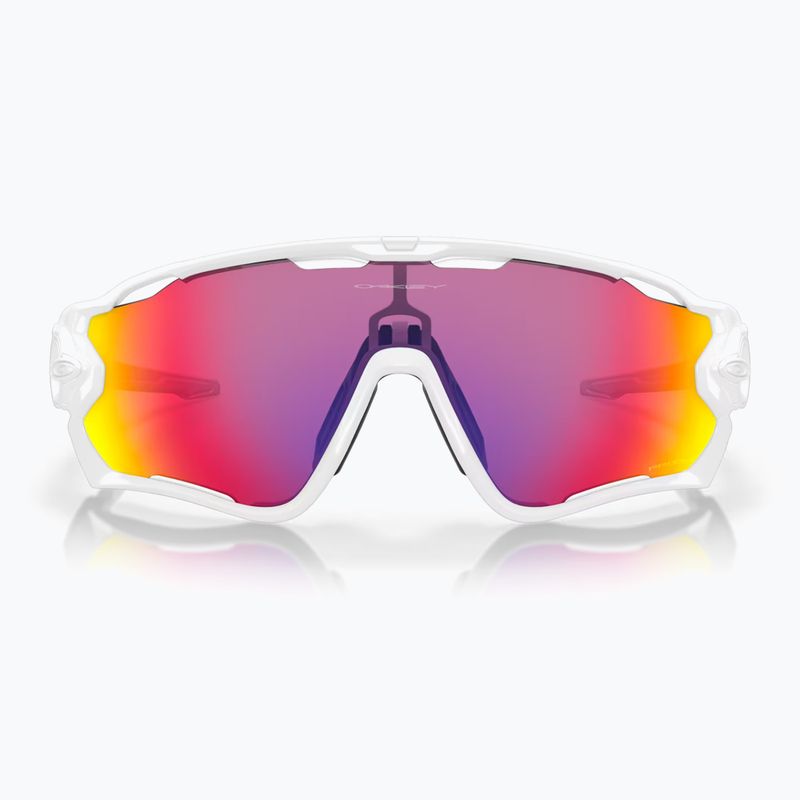 Oakley Jawbreaker sunglasses polished white/prizm road 2
