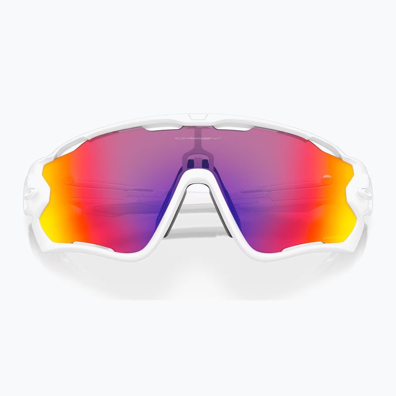 Oakley Jawbreaker sunglasses polished white/prizm road 5
