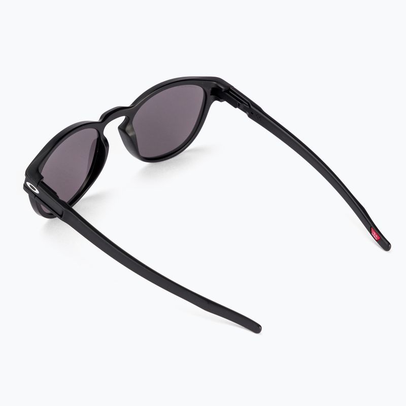 Oakley Latch matte black/prizm grey sunglasses 0OO9265 2