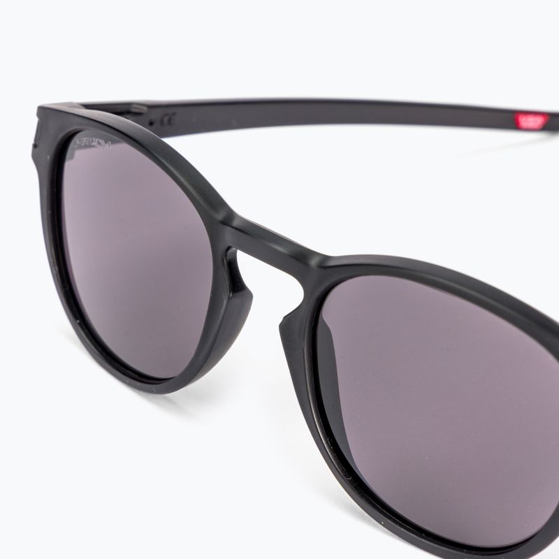 Oakley Latch matte black/prizm grey sunglasses 0OO9265 4