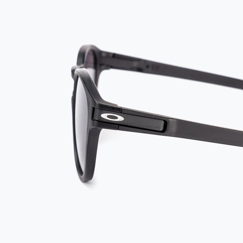 Oakley Latch matte black/prizm grey sunglasses 0OO9265 5