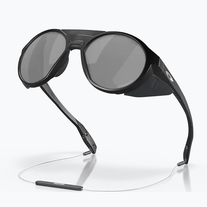 Oakley Clifden matte black/prizm black polarized sunglasses 9
