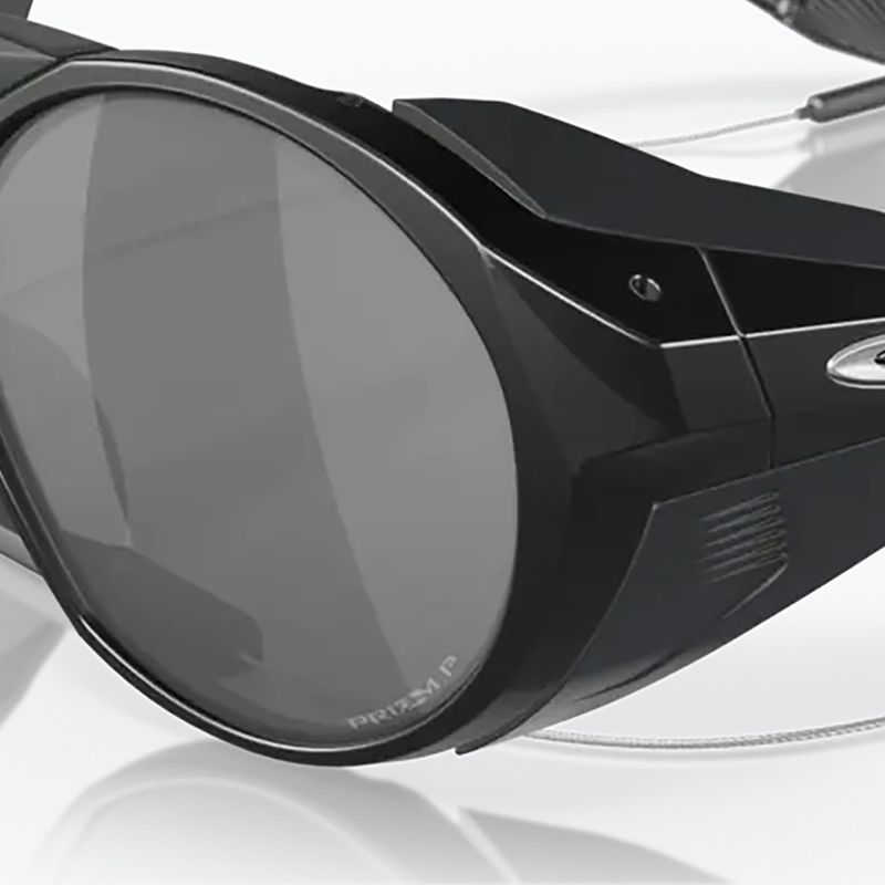 Oakley Clifden matte black/prizm black polarized sunglasses 11