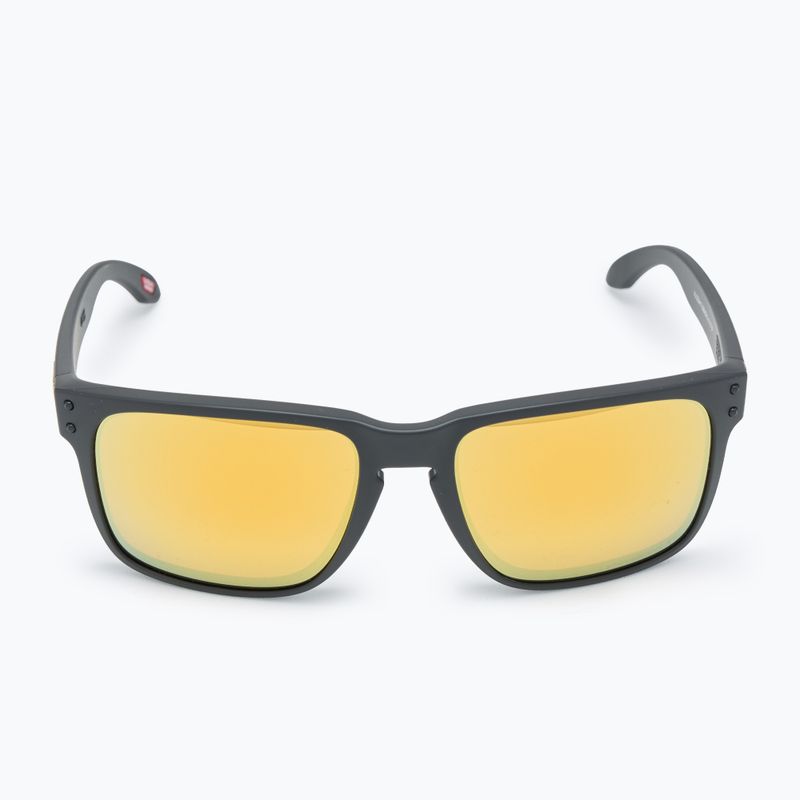 Oakley Holbrook XL matte black/prizm 24k polarized sunglasses 3