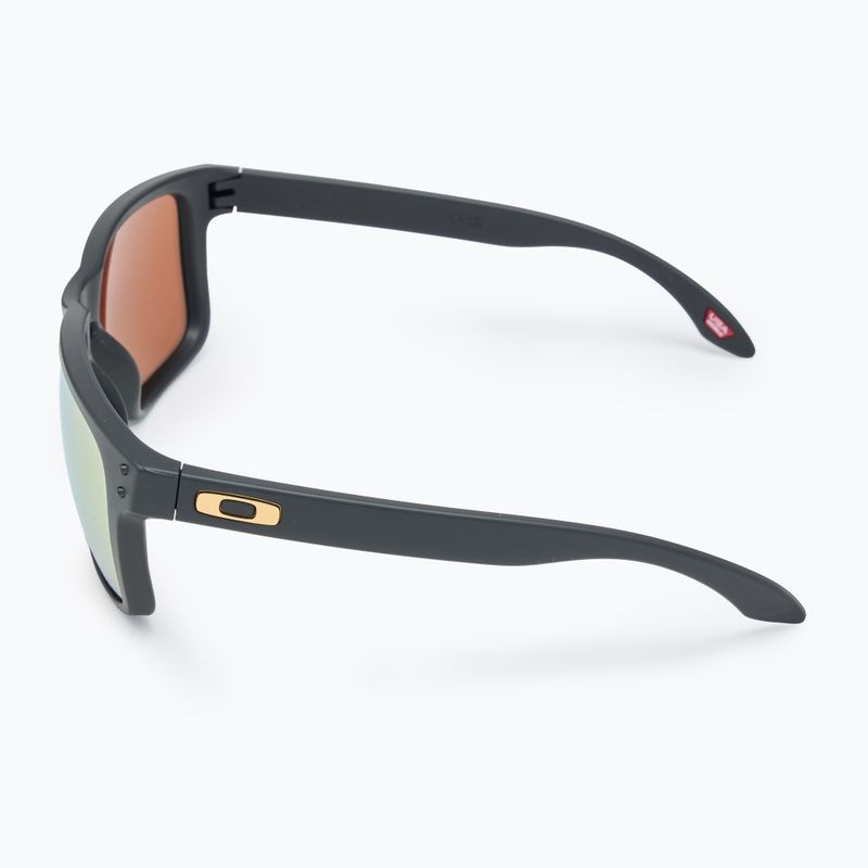 Oakley Holbrook XL matte black/prizm 24k polarized sunglasses 4