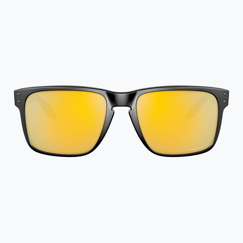 Oakley Holbrook XL matte black/prizm 24k polarized sunglasses 6