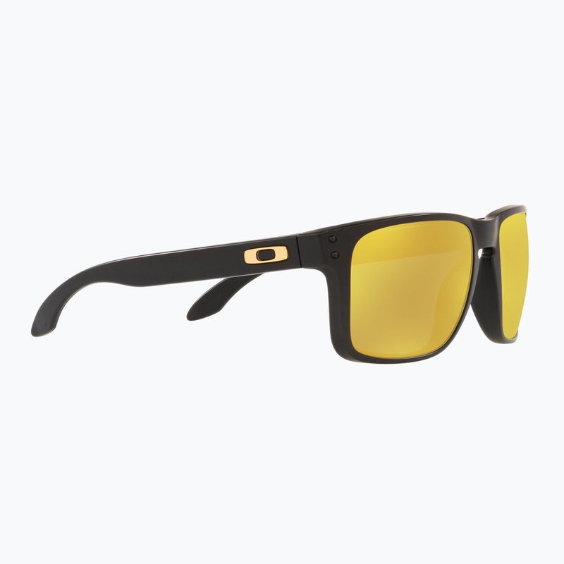Oakley Holbrook XL matte black/prizm 24k polarized sunglasses 12