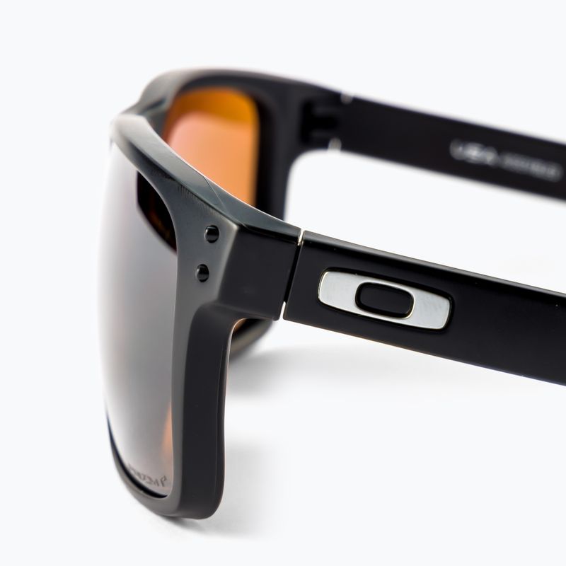 Oakley Holbrook XL matte black/prizm tungsten sunglasses 0OO9417 5