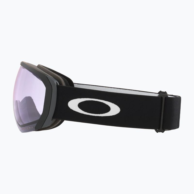 Oakley Flight Path matte black/prizm snow clear ski goggles 8