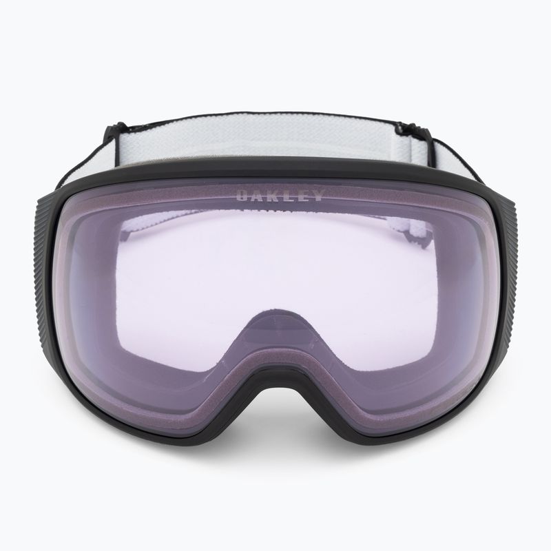 Oakley Flight Tracker matte black/prizm snow clear ski goggles 2