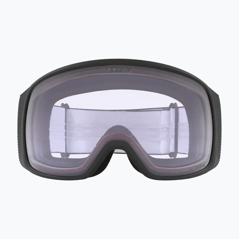 Oakley Flight Tracker matte black/prizm snow clear ski goggles 6