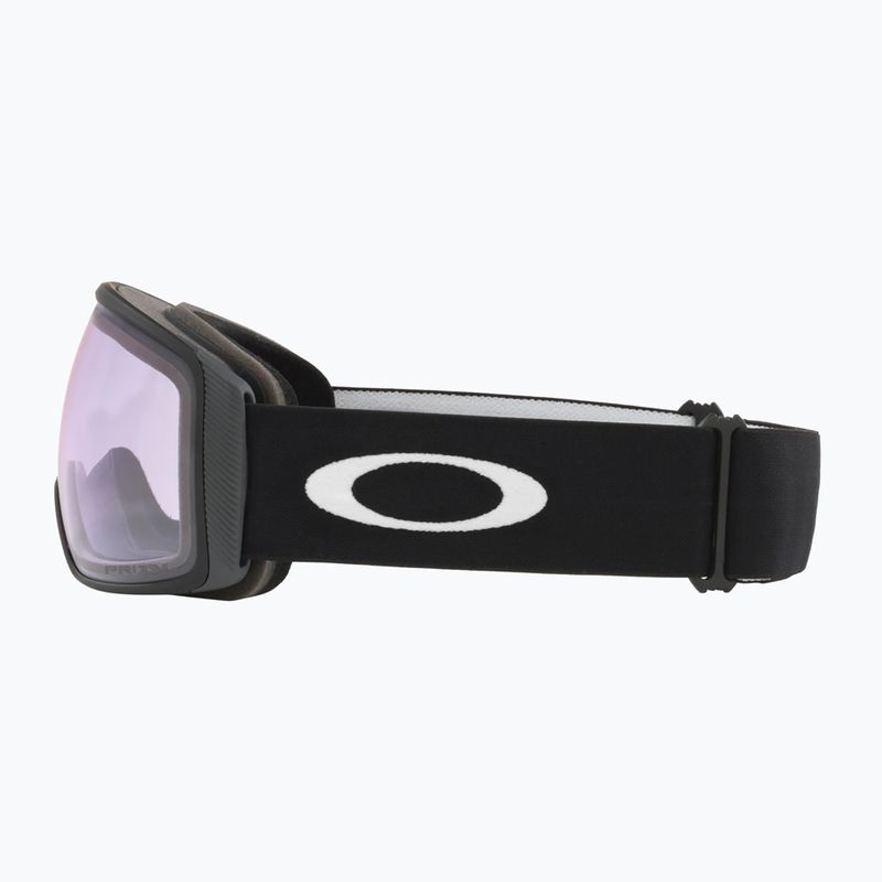 Oakley Flight Tracker matte black/prizm snow clear ski goggles 8
