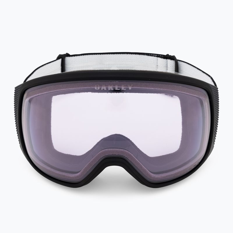 Oakley Flight Tracker matte black/prizm snow rose ski goggles 2