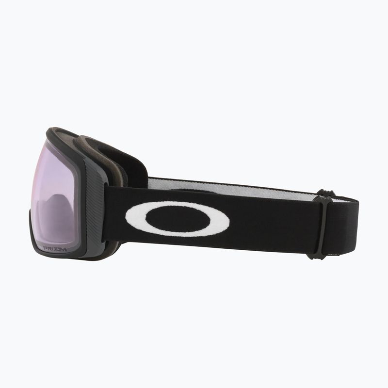 Oakley Flight Tracker matte black/prizm snow rose ski goggles 8