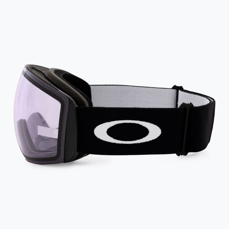 Oakley Flight Deck matte black/prizm snow clear ski goggles OO7050-97 4