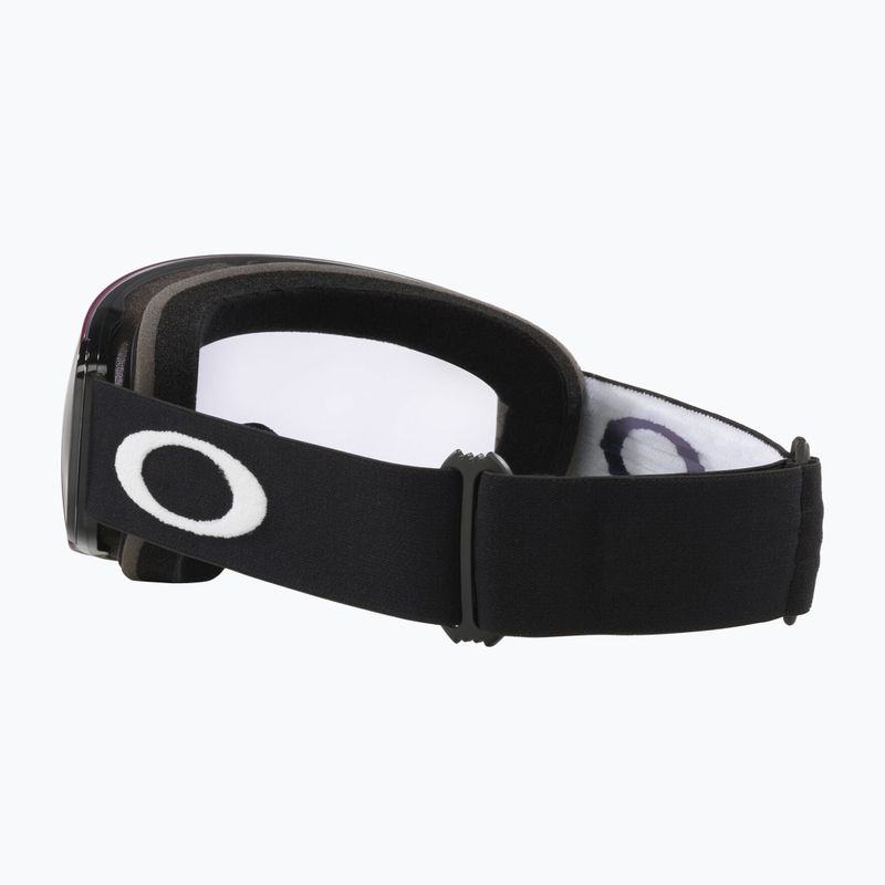 Oakley Flight Deck matte black/prizm snow clear ski goggles 3