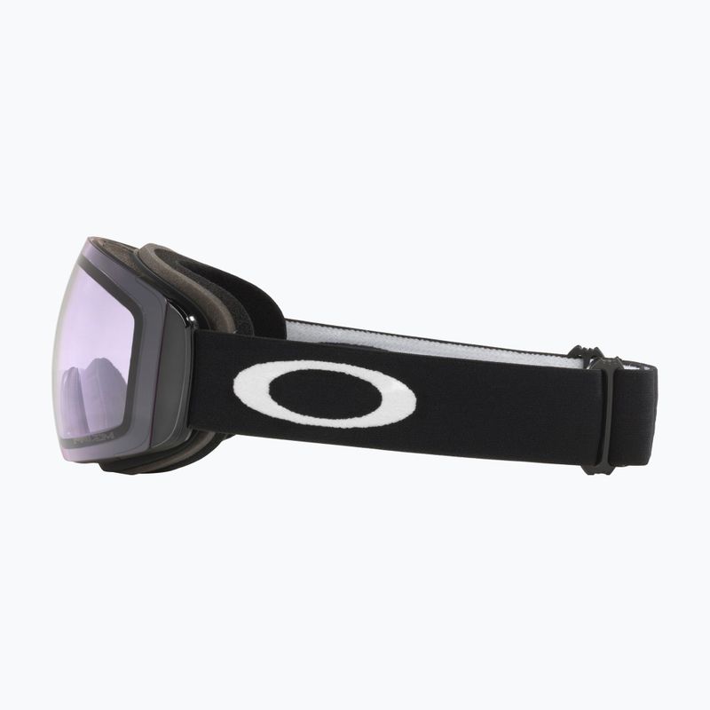Oakley Flight Deck matte black/prizm snow clear ski goggles 5