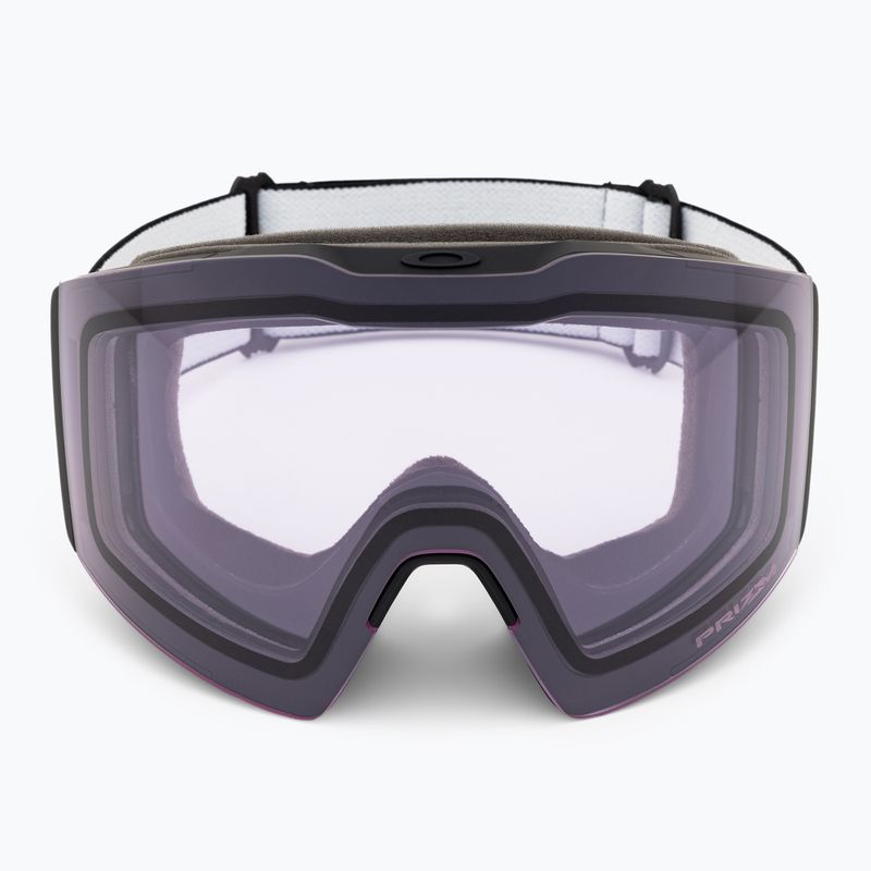 Oakley Fall Line matte black/prizm snow clear ski goggles 2