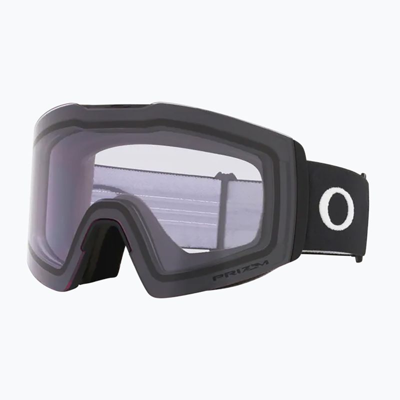 Oakley Fall Line matte black/prizm snow clear ski goggles 5