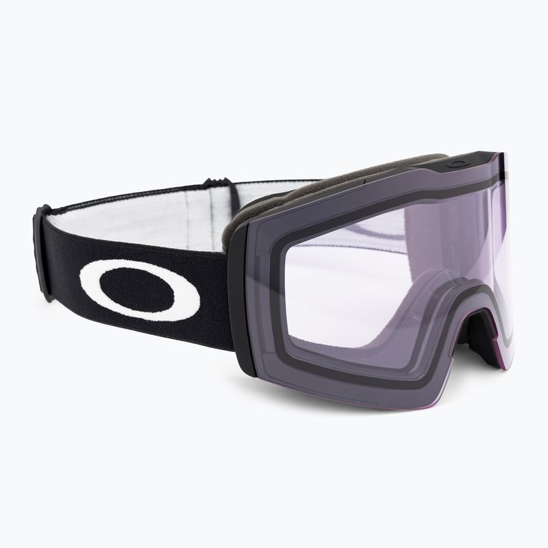 Oakley Fall Line matte black/prizm snow clear ski goggles