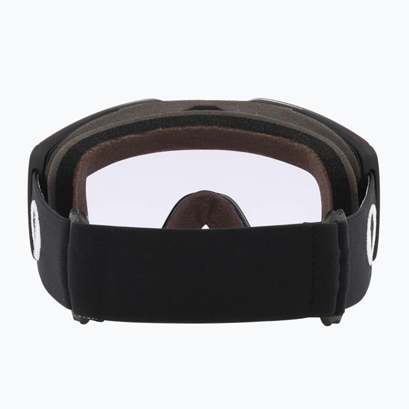 Oakley Fall Line matte black/prizm snow clear ski goggles 7