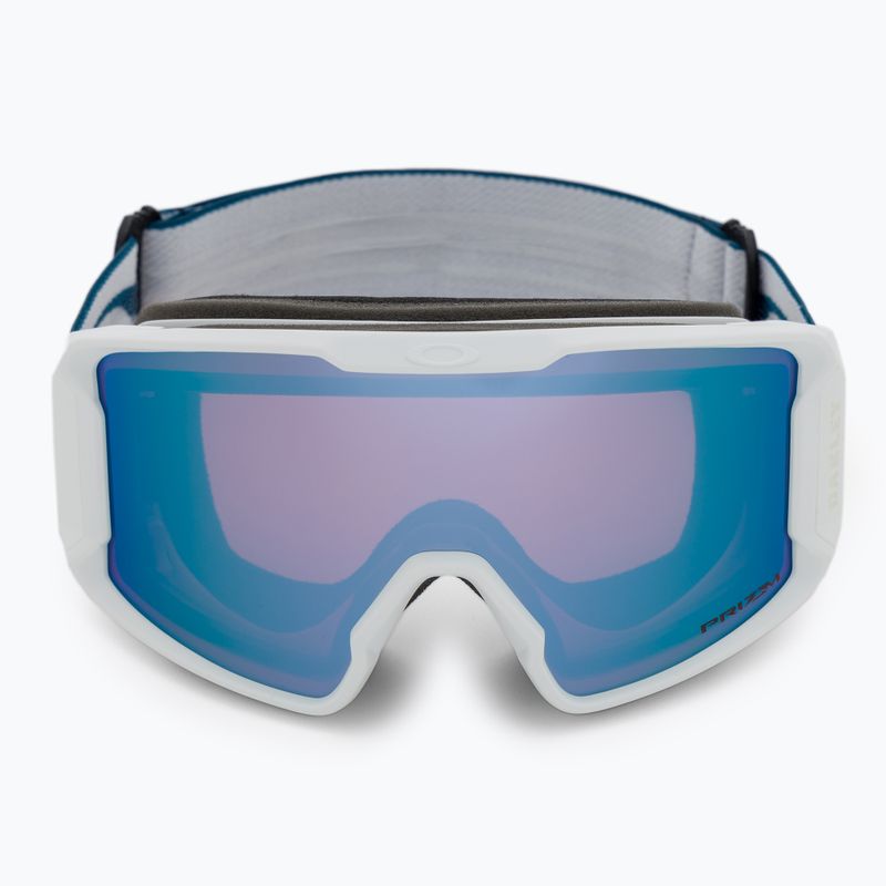 Oakley Line Miner matte poseidon/prizm snow sapphire iridium ski goggles OO7093-55 2