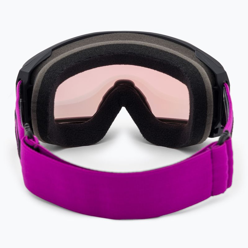 Oakley Line Miner matte ultra purple/prizm snow hi pink iridium ski goggles OO7093-57 3