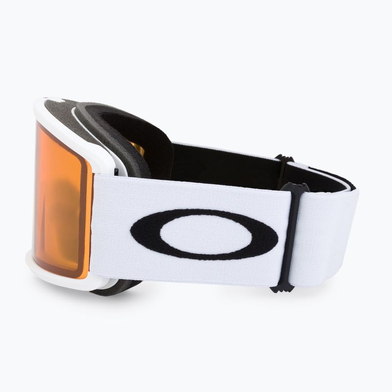Oakley Target Line matte white/persimmon ski goggles OO7120-06 4