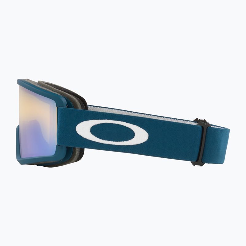 Oakley Target Line poseidon/hi yellow ski goggles 8