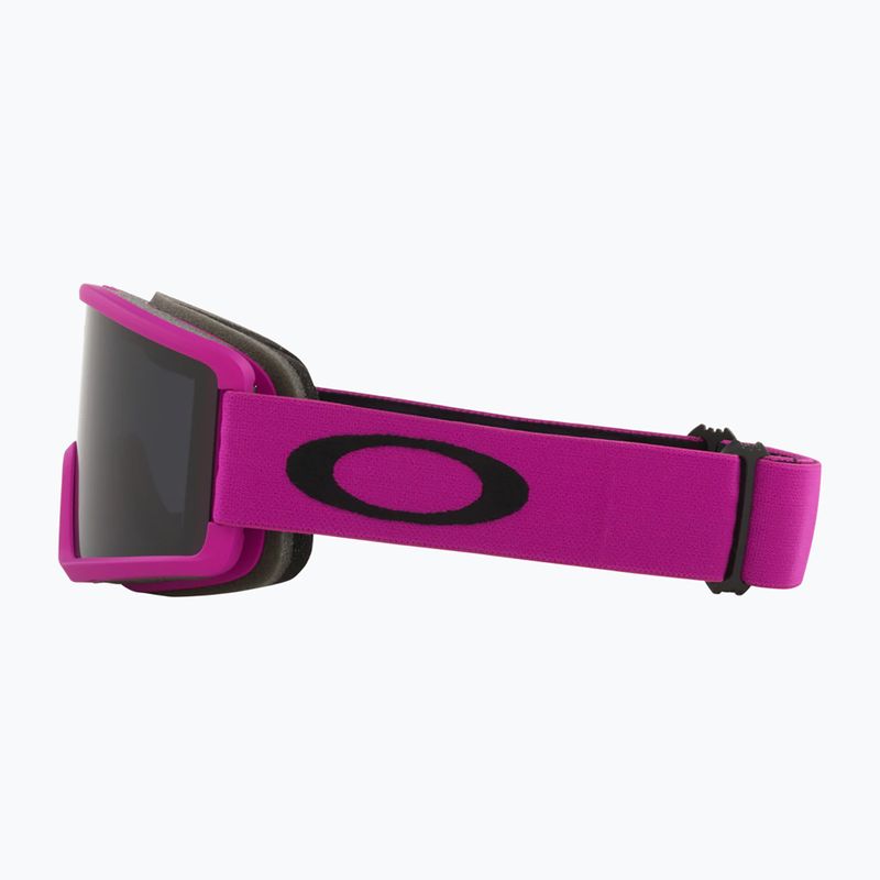 Oakley Target Line ultra purple/dark grey ski goggles 8