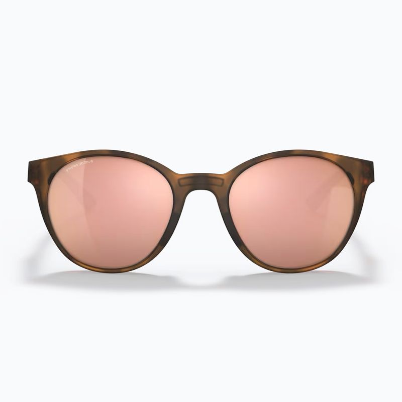Oakley Spindrift matte brown tortoise/prizm rose gold sunglasses 2