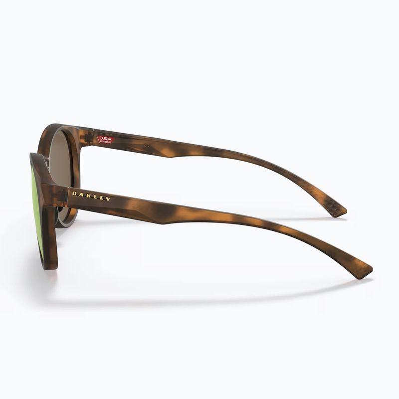 Oakley Spindrift matte brown tortoise/prizm rose gold sunglasses 3