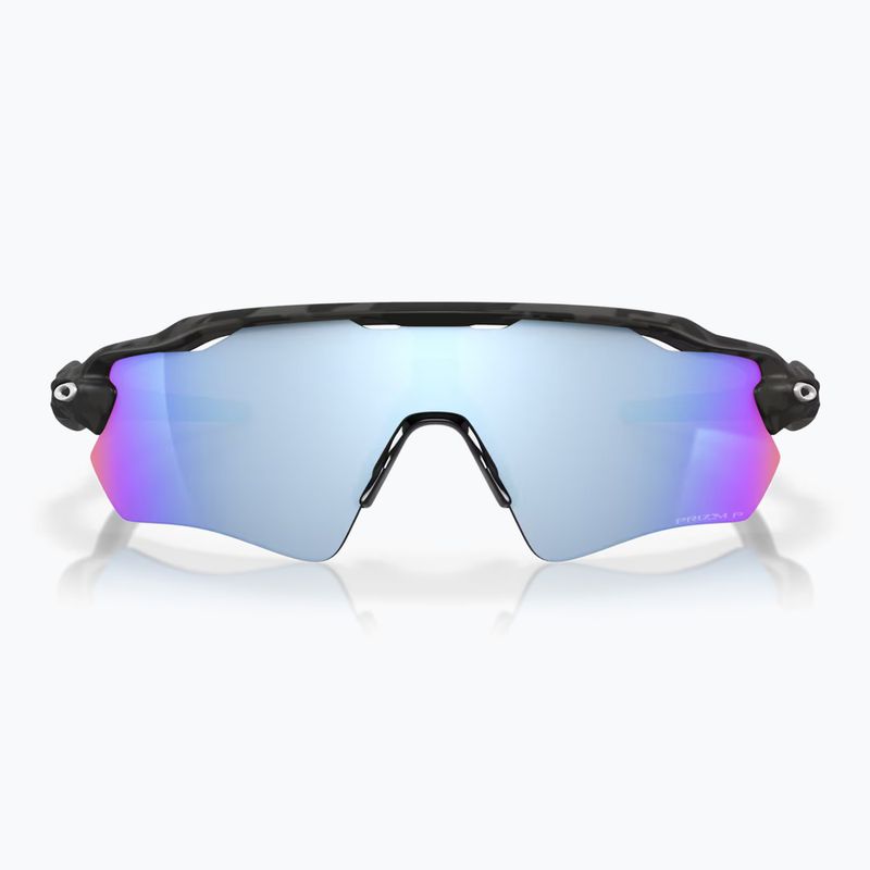 Oakley Radar EV Path matte black camo/prizm deep water polarized sunglasses 2
