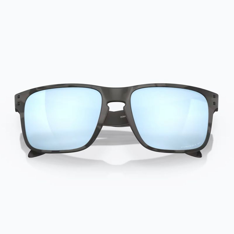Oakley Holbrook matte black/prizm deep water fleece sunglasses 5
