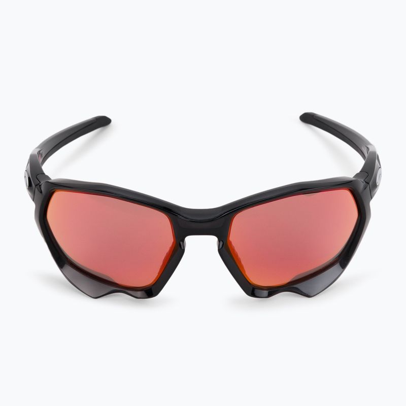 Oakley Plazma black ink/prizm trail torch sunglasses 0OO9019 3
