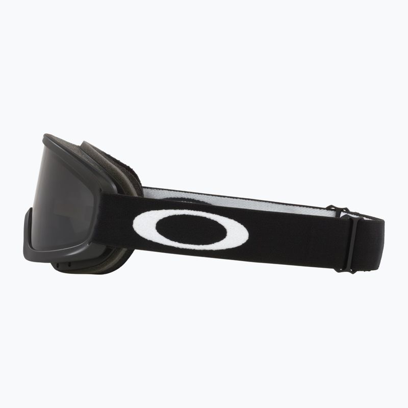 Oakley O-Frame 2.0 Pro S matte black/dark grey ski goggles 4