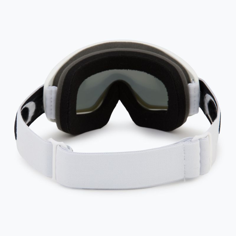 Oakley O-Frame 2.0 Pro S matte white/dark grey ski goggles 3