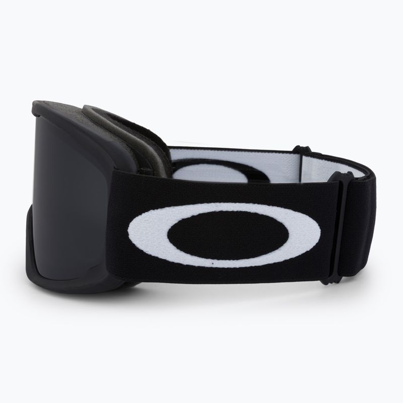 Oakley O-Frame 2.0 Pro matte black/dark grey ski goggles OO7124-02 4