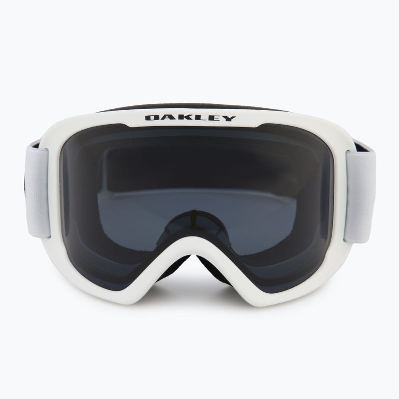 Oakley O-Frame 2.0 Pro L matte white/dark grey ski goggles 2