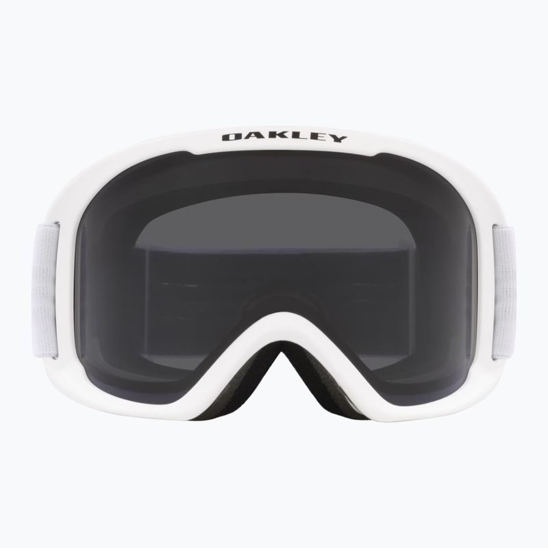 Oakley O-Frame 2.0 Pro L matte white/dark grey ski goggles 5