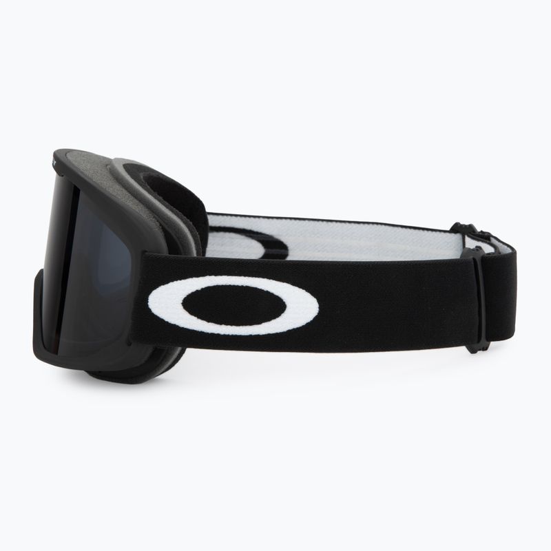 Oakley O-Frame 2.0 Pro M matte black/dark grey ski goggles 4